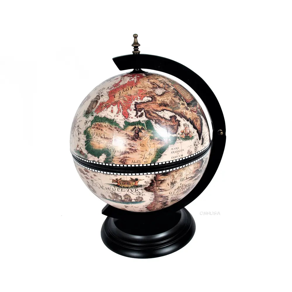 World Globe 13 inches with Chess Board-NG015