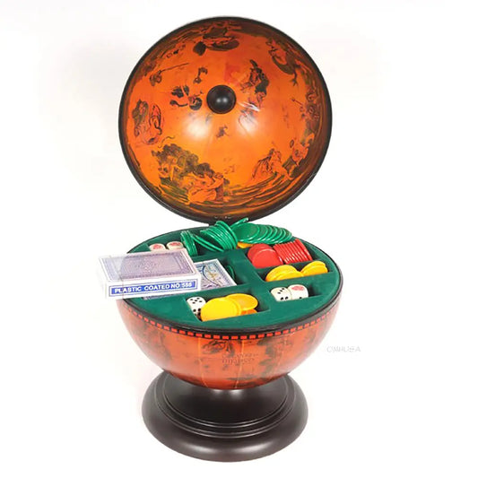 World Globe Poker Set-NG017