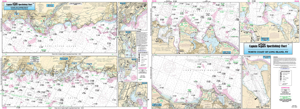 Ny/Ct Inshore: Coast of CT, North Shore of Long Island-NLI106-Large