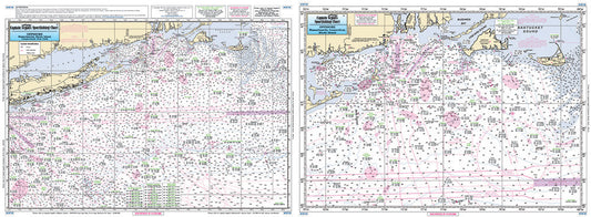 Ma/Ct/Ri/Ny Canyon chart off MA, RI, CT, NY-OF10 Large