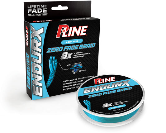 PLine EndurX Braid Aqua Blue 300 Yard 30lb Test