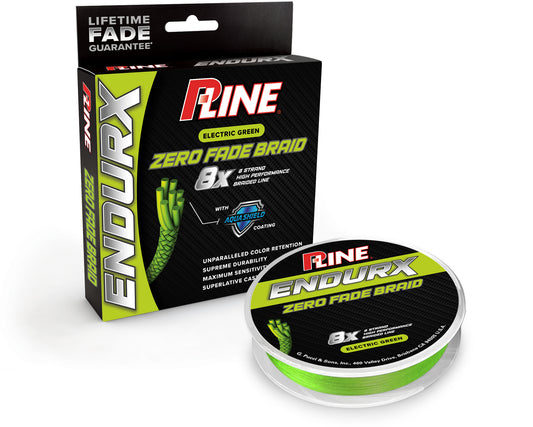 PLine EndurX Braid Electric Green 300 Yard 80lb Test