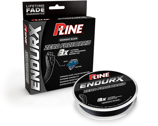 PLine EndurX Braid Midnight Black 300 Yard 80lb Test