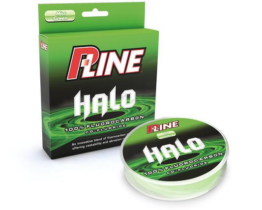 P-Line Halo Fluorocarbon Mist Green 200yd 20lb