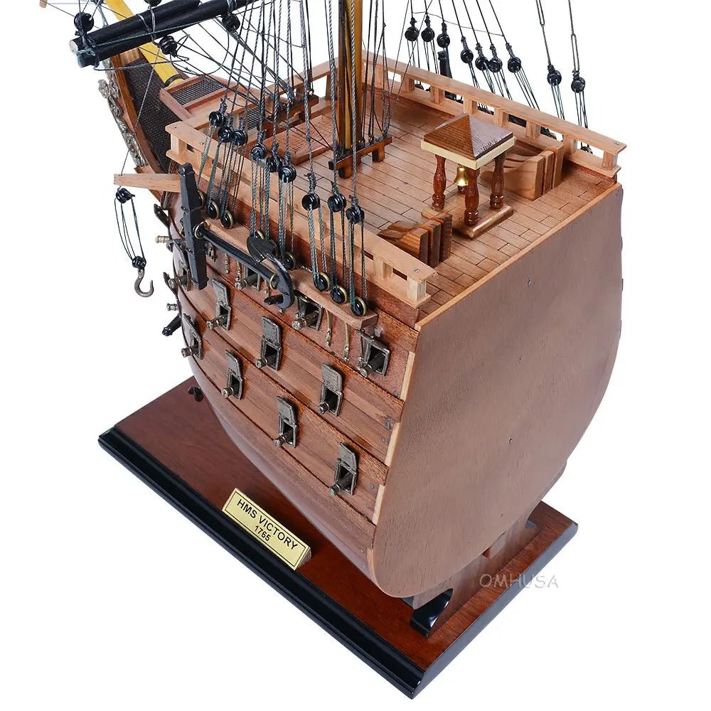 HMS Victory Model Tall Ship Bow Section
