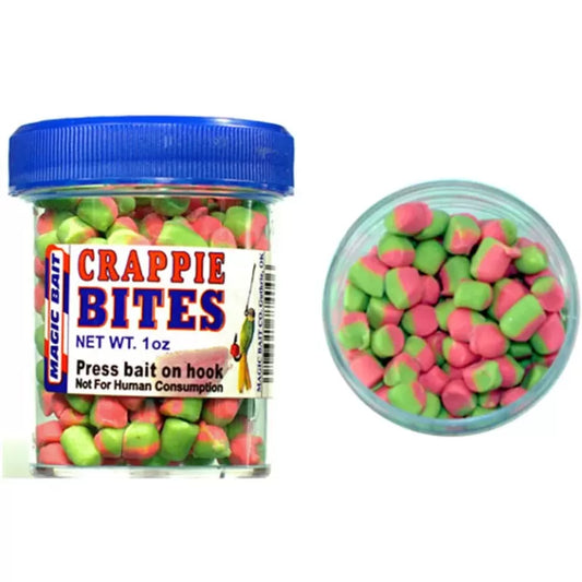 Crappie Bites Pink & Chartreuse 2 Jars