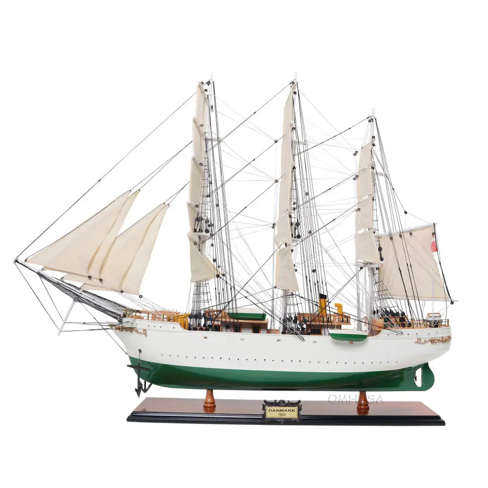DANMARK Tall Ship Model