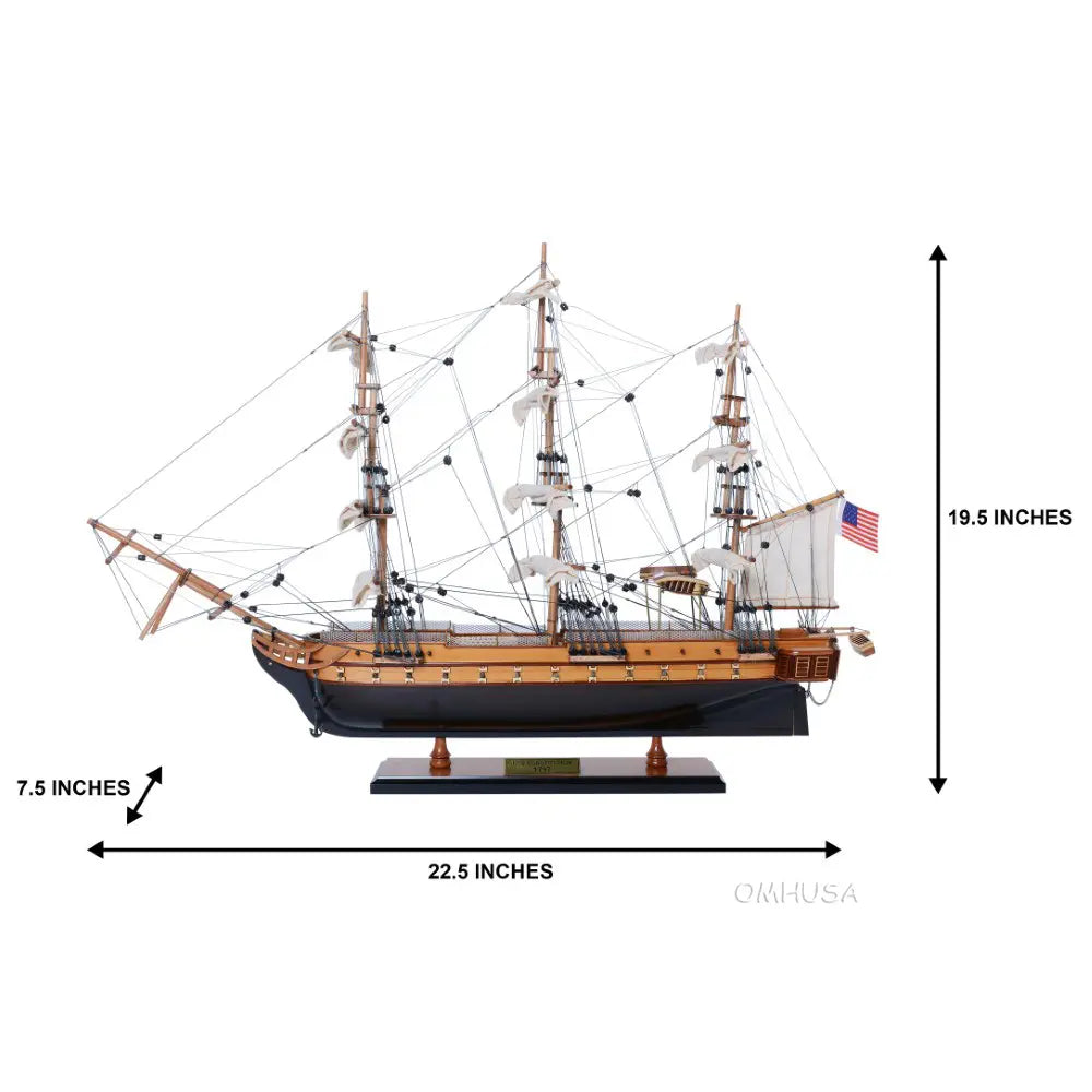 USS Constitution Premium Model Ship "OLD IRONSIDES"
