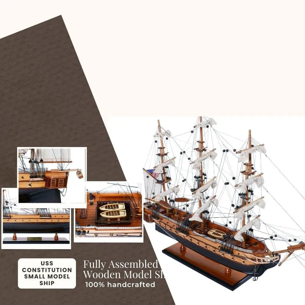USS Constitution Premium Model Ship "OLD IRONSIDES"