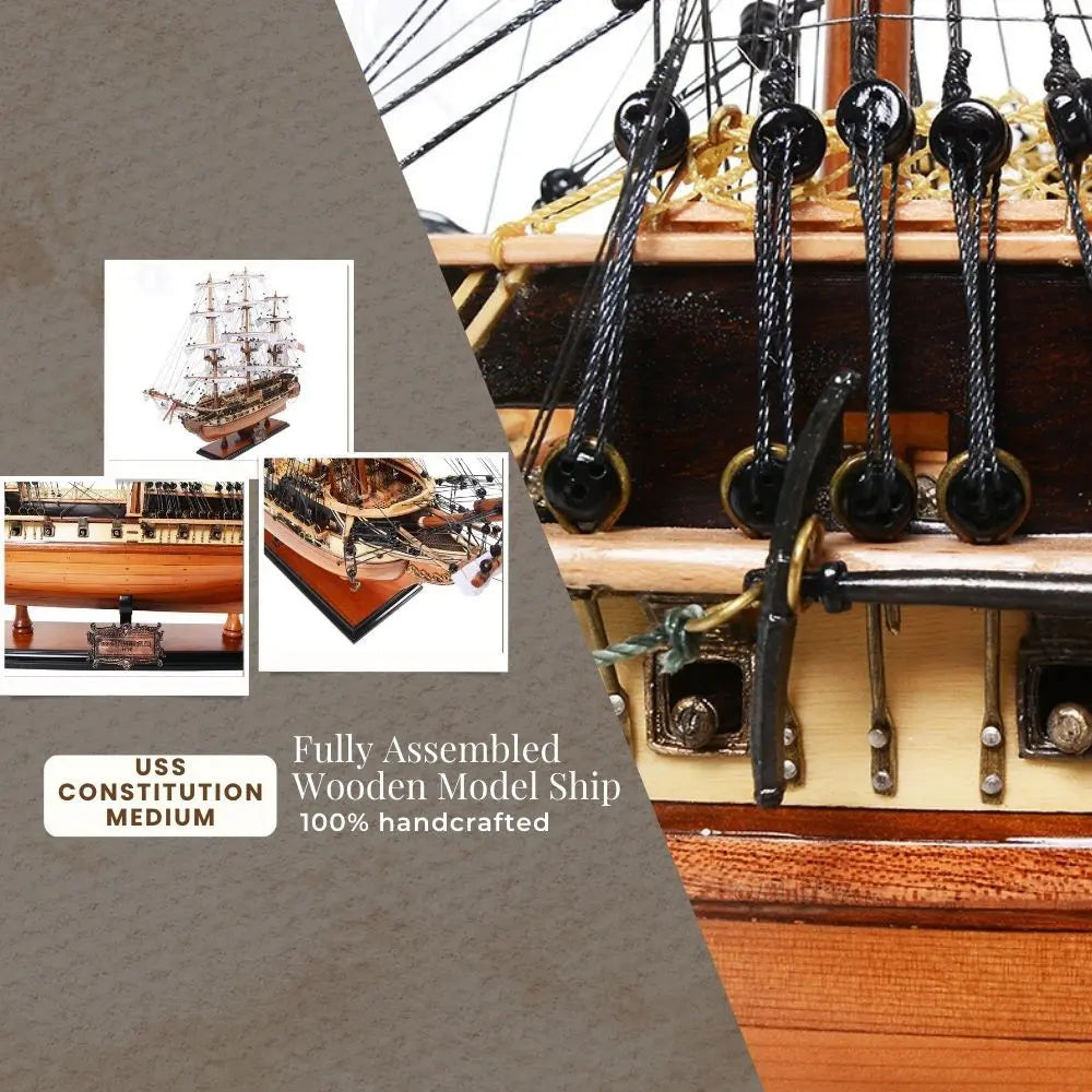 USS Constitution Model Tall Ship
