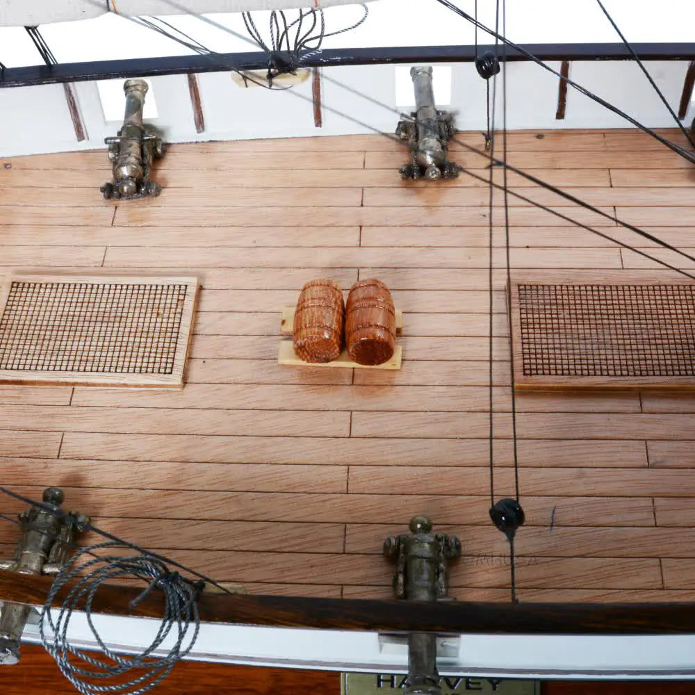 Harvey Painted Ship Model