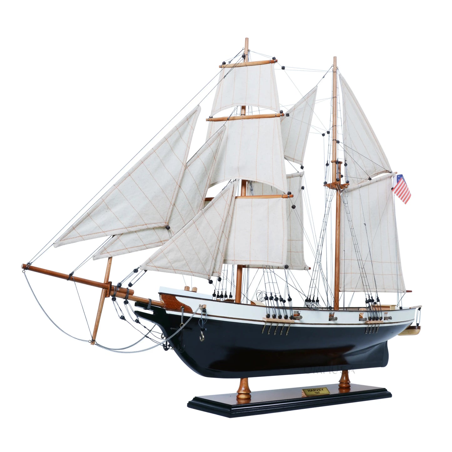 Harvey Painted Ship Model
