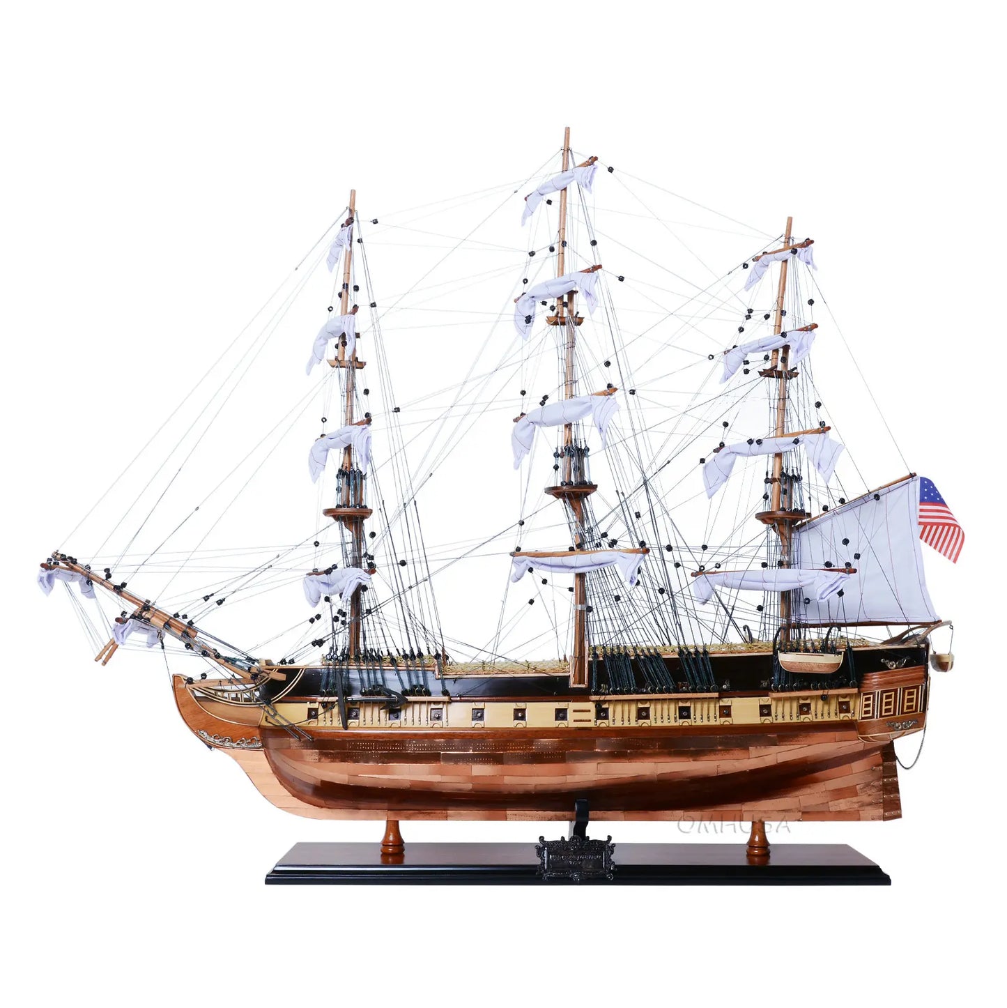 USS Constitution Model Ship Copper Bottom E.E-T121.
