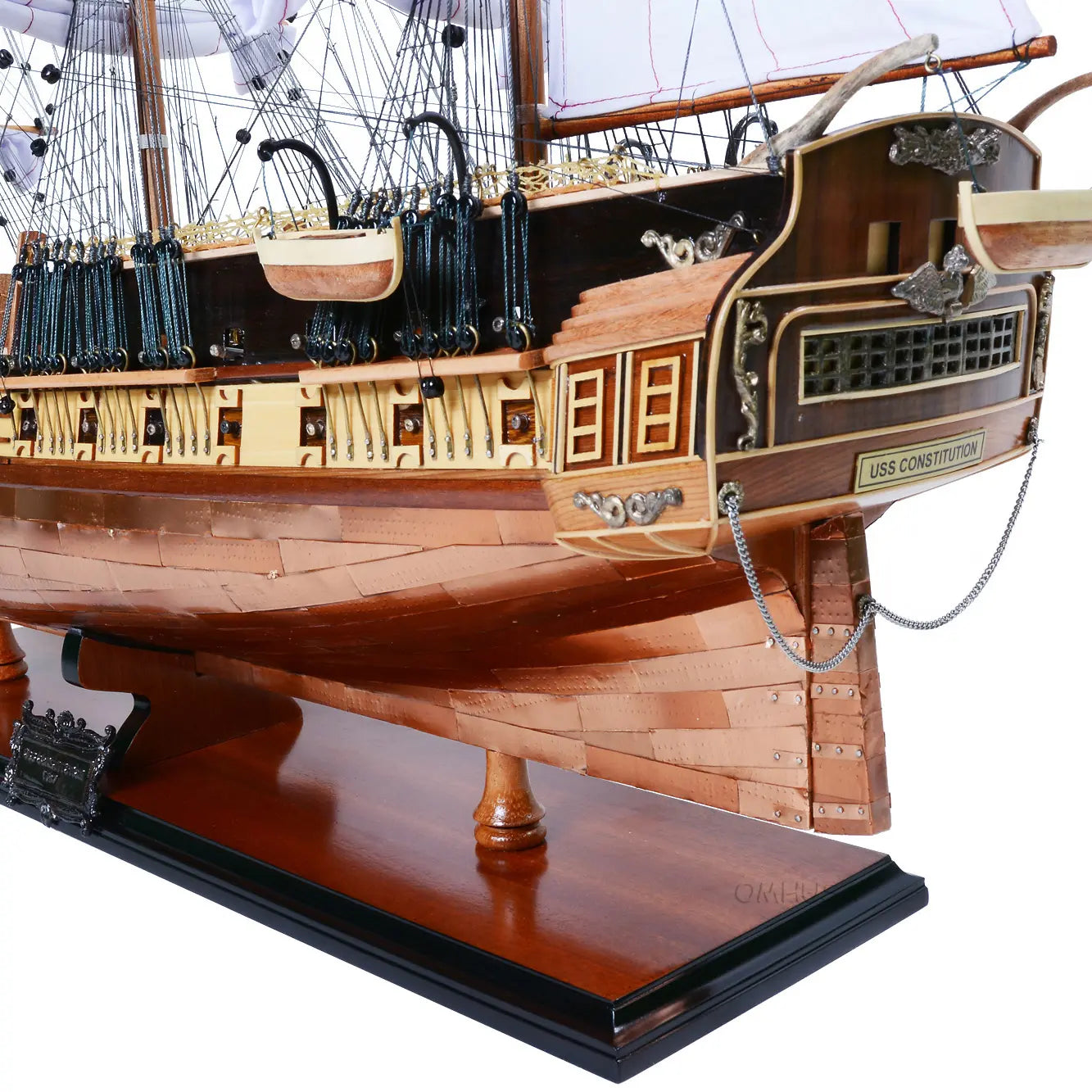 USS Constitution Model Ship Copper Bottom E.E-T121.