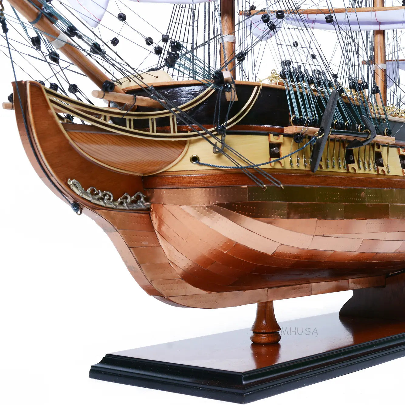 USS Constitution Model Ship Copper Bottom E.E-T121.