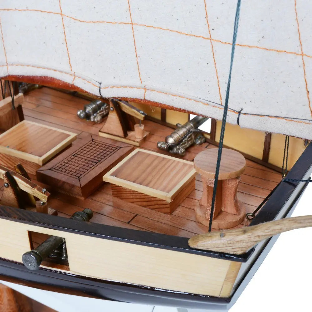 Lynx Painted Tall Ship Model