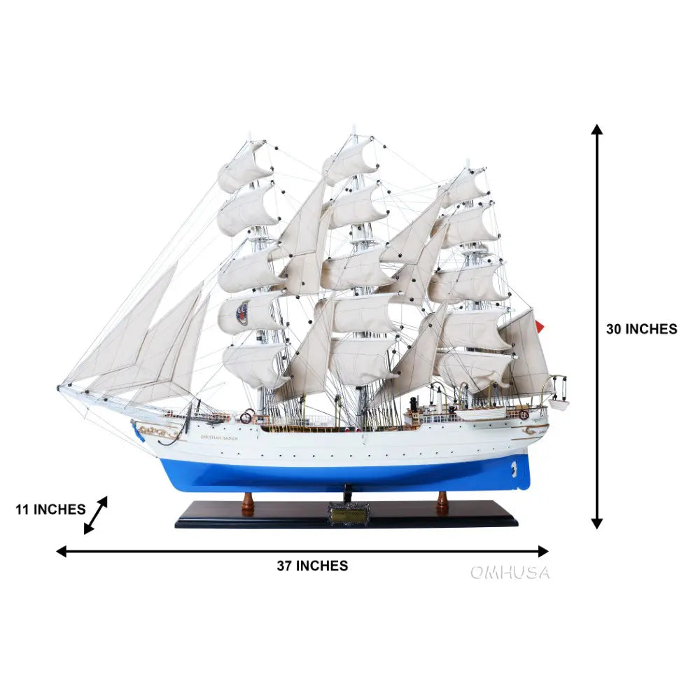 Christian Radich Model Ship