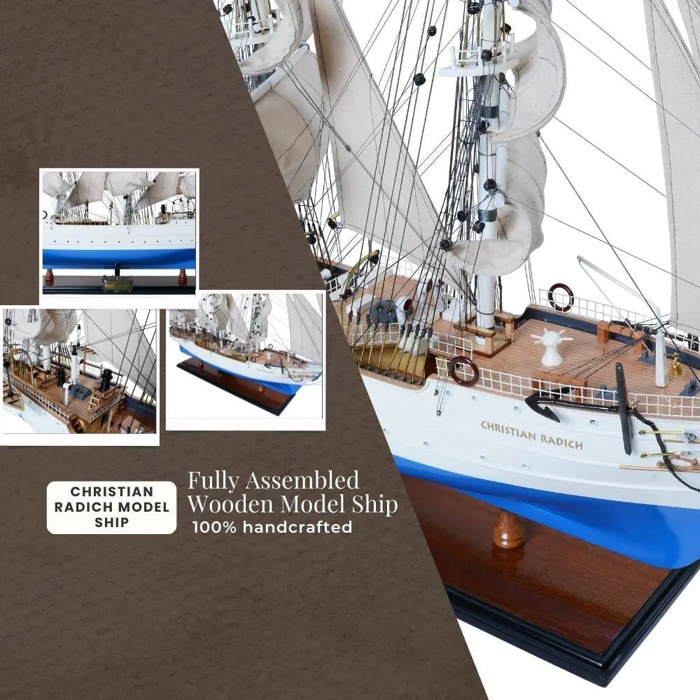 Christian Radich Model Ship