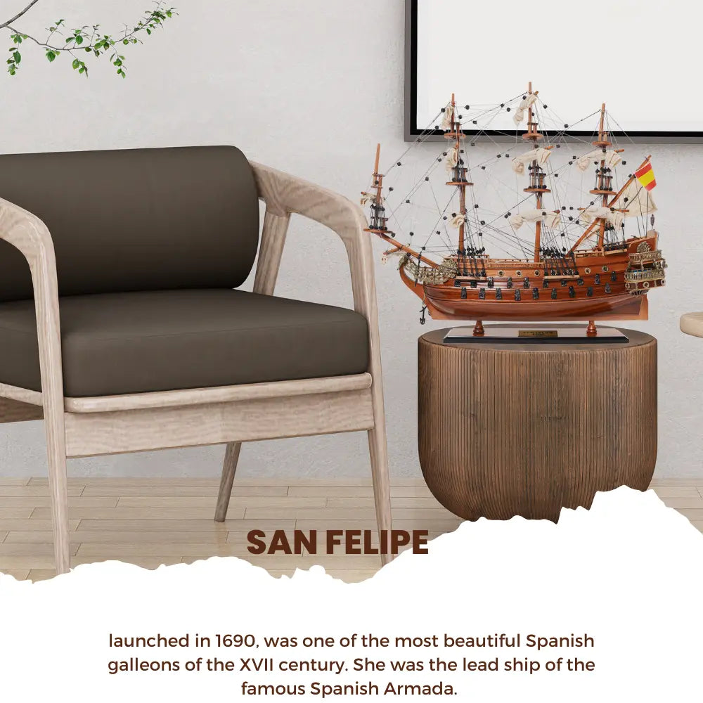 San Felipe Model Tall Ship
