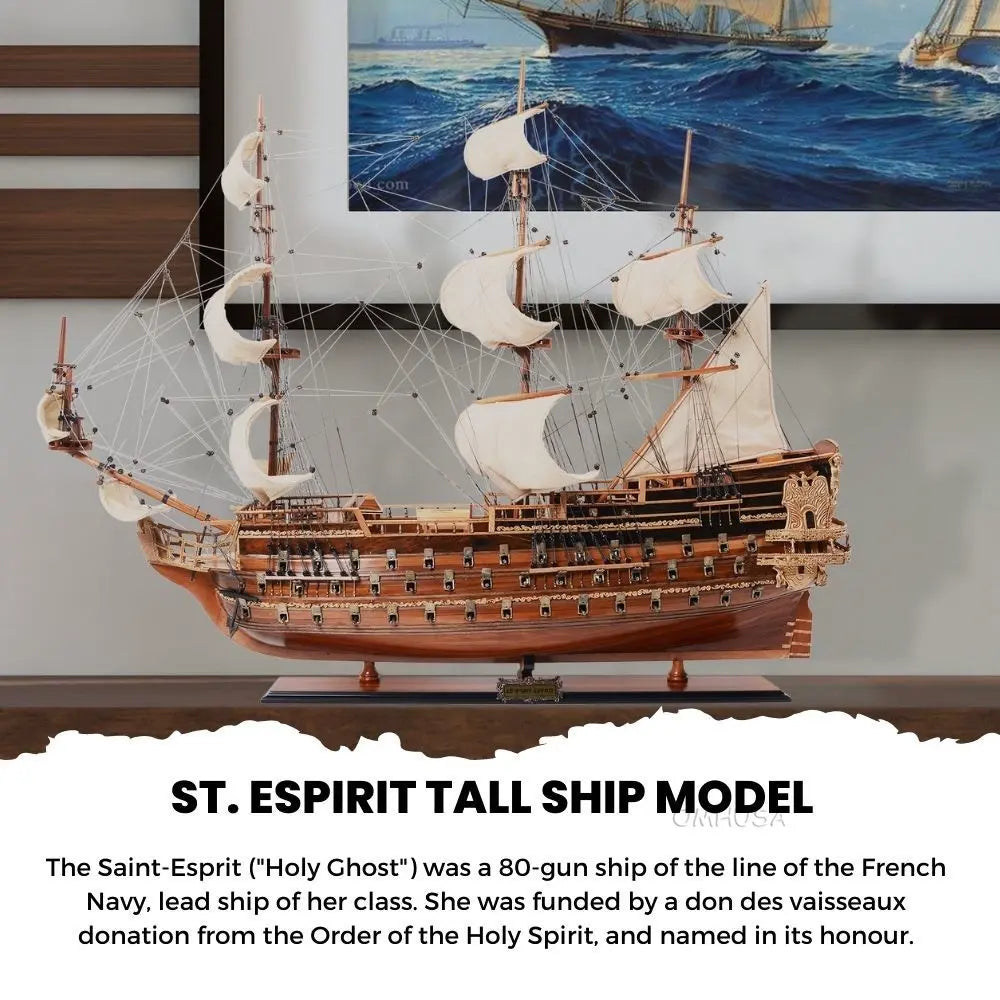 St. Espirit Tall Ship Model