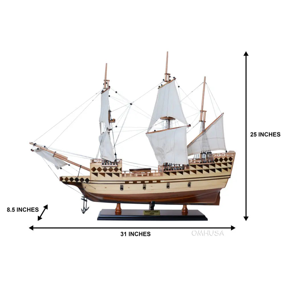 The Mayflower Tall Ship Model