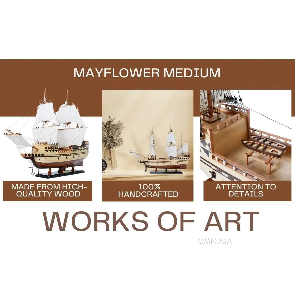 The Mayflower Tall Ship Model
