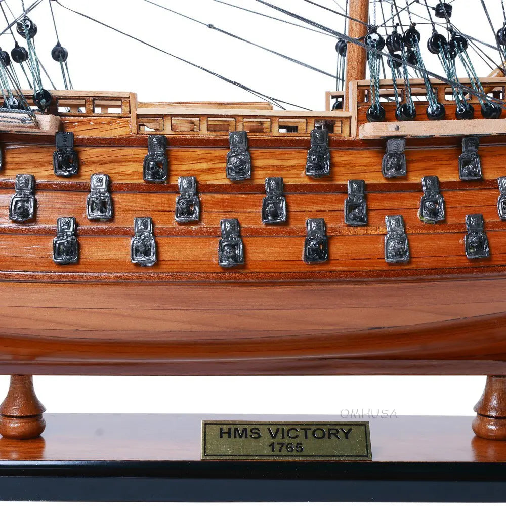 The Royal Navy's H.M.S. Victory Tall Ship Model
