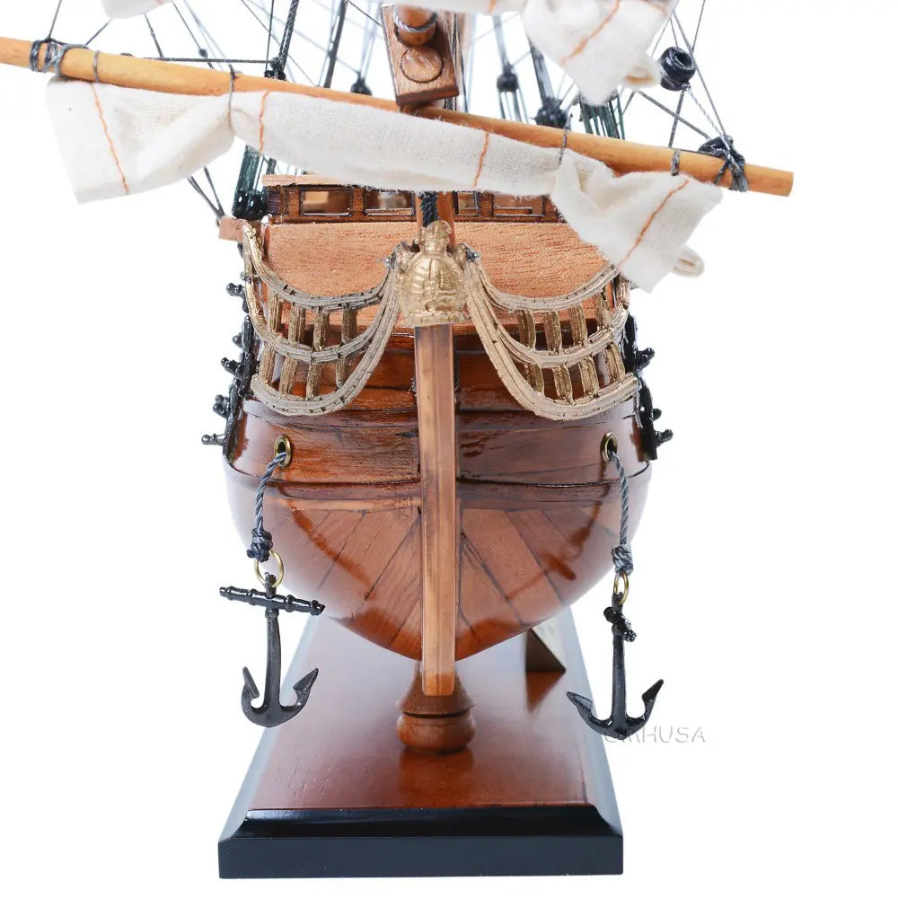 The Royal Navy's H.M.S. Victory Tall Ship Model