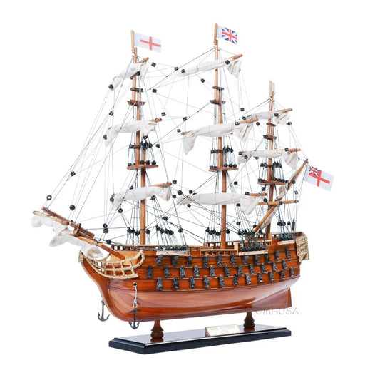The Royal Navy's H.M.S. Victory Tall Ship Model