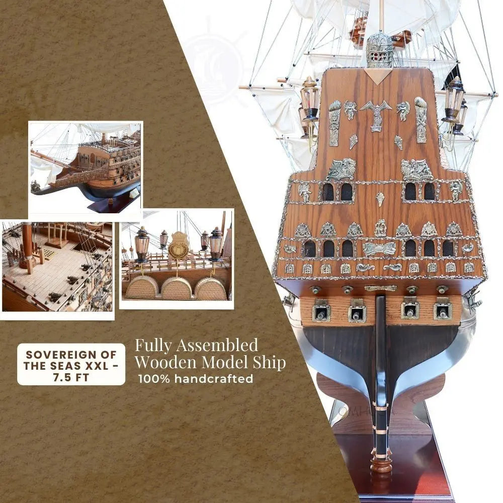 Sovereign of the Seas Model Ship XXL-7.5 Ft-T187