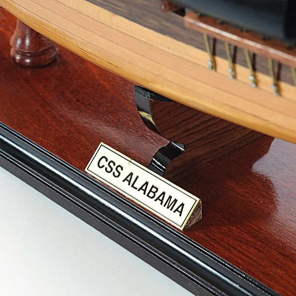 CSS Alabama Model Ship w/o Sails