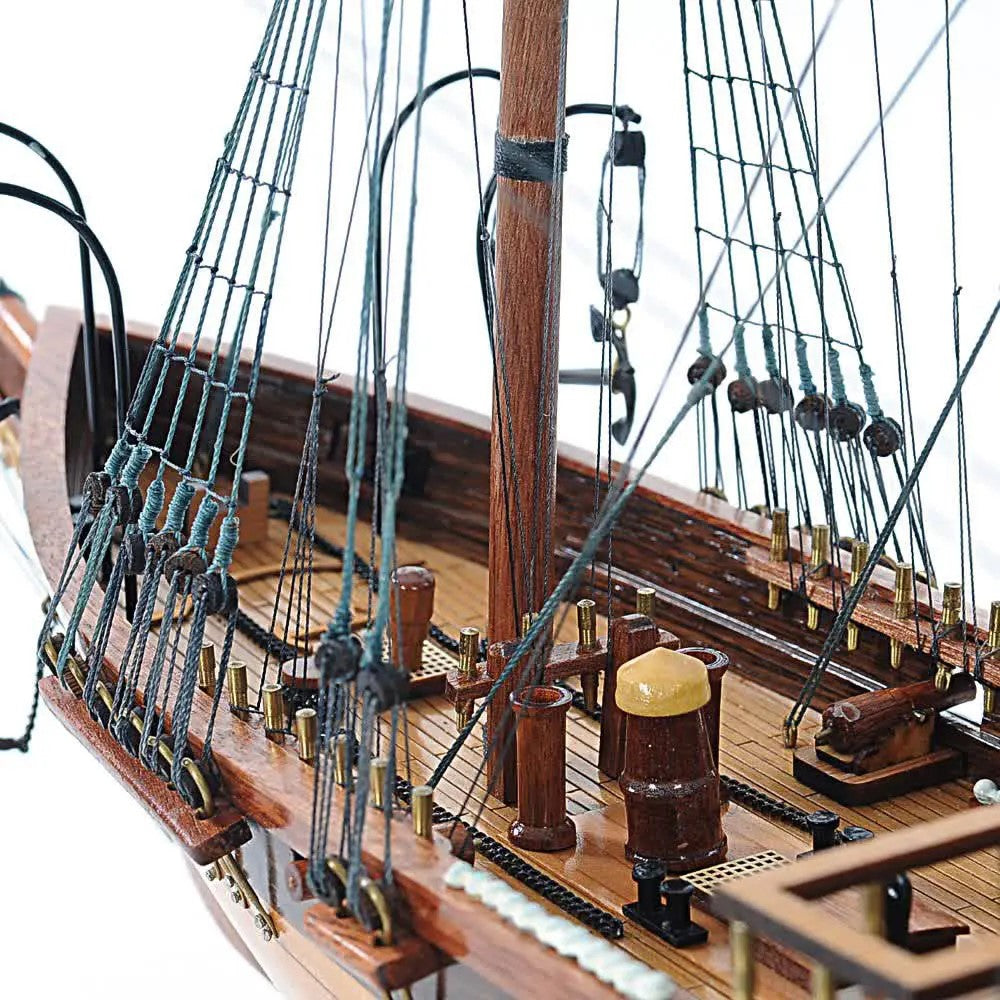 CSS Alabama Model Ship w/o Sails