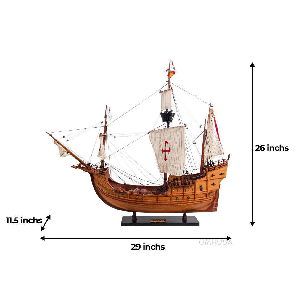 Santa Maria Tall Ship Model