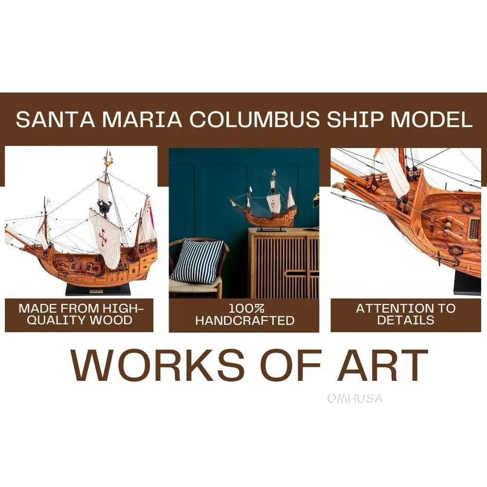 Santa Maria Tall Ship Model