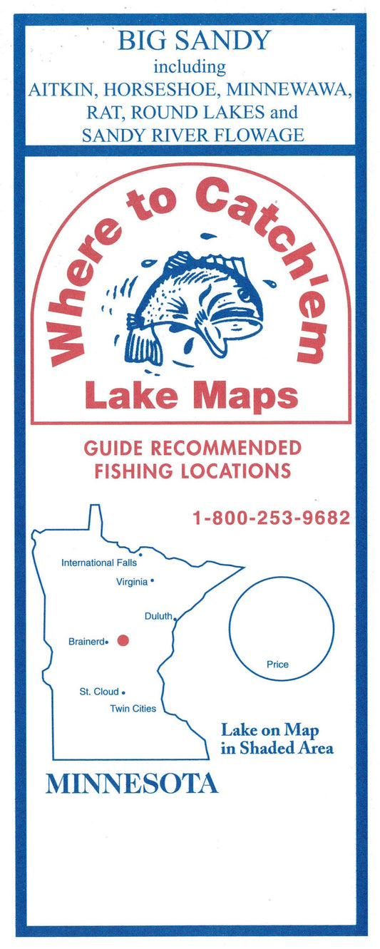 BIG SANDY FISHING MAP