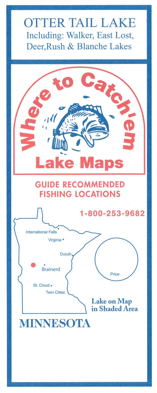 OTTER TAIL FISHING MAP