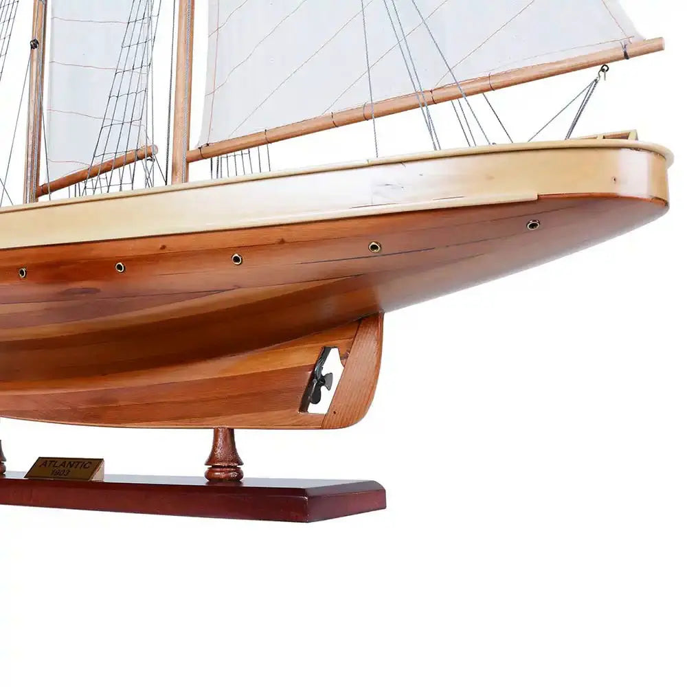 Atlantic Yacht Sailboat Model Schooner