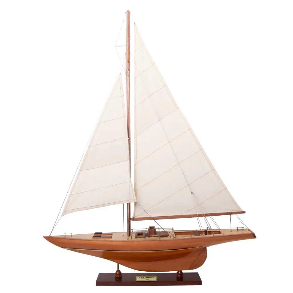America's Cup Columbia Sailboat Model