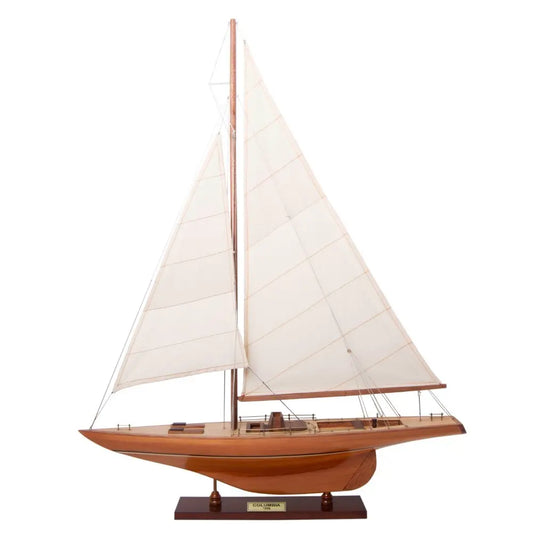 America's Cup Columbia Sailboat Model
