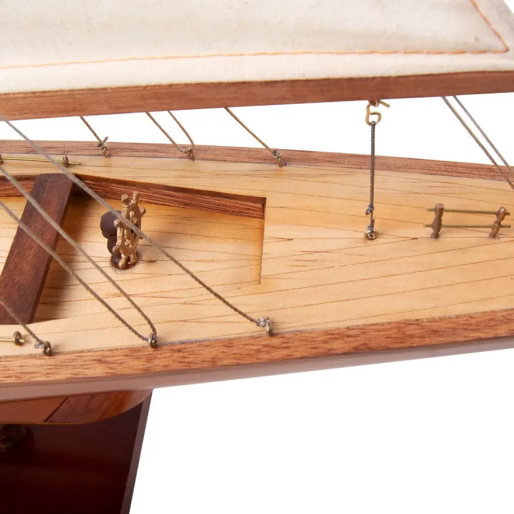 America's Cup Columbia Sailboat Model