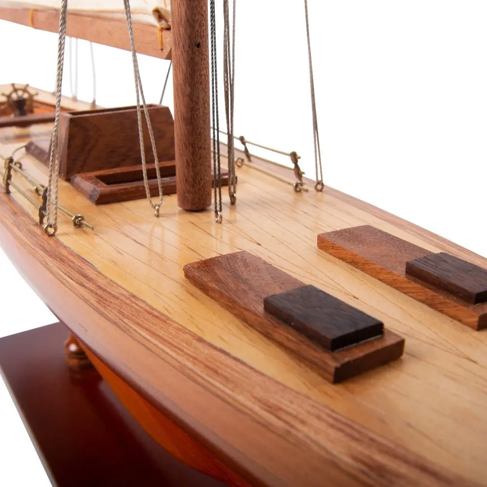 America's Cup Columbia Sailboat Model