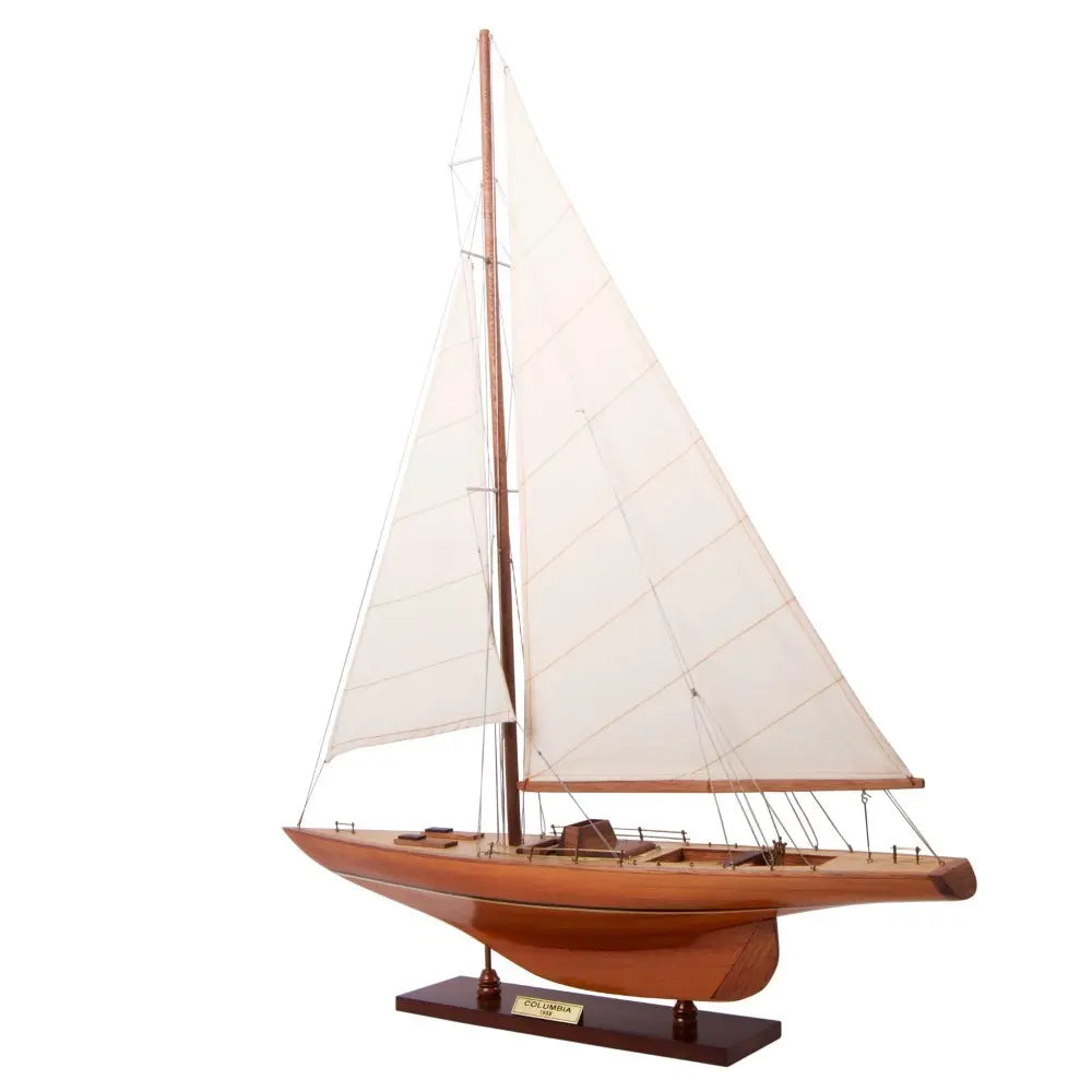 America's Cup Columbia Sailboat Model