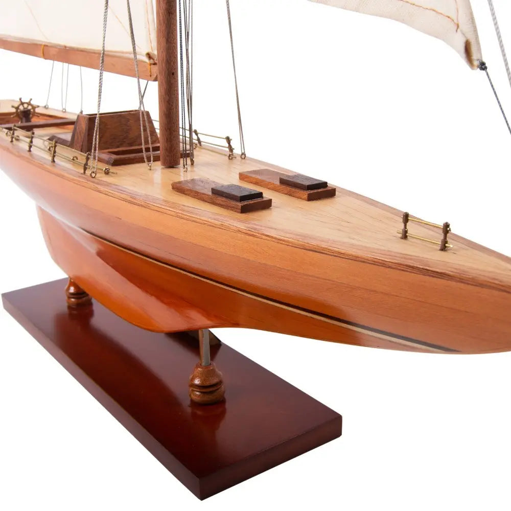 America's Cup Columbia Sailboat Model