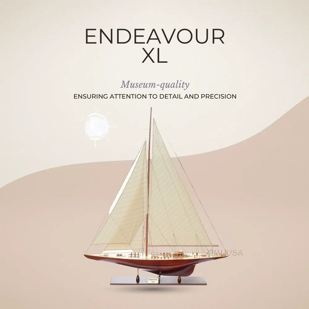 Endeavour XL Sailboat Model