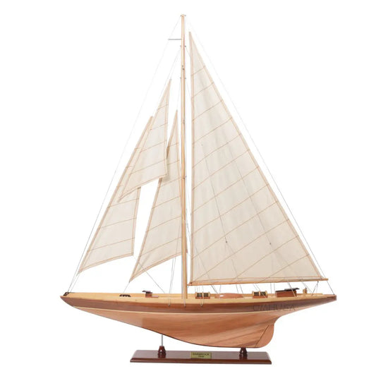 Shamrock Sailboat Model