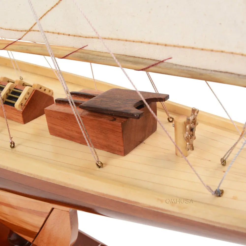 Shamrock Sailboat Model