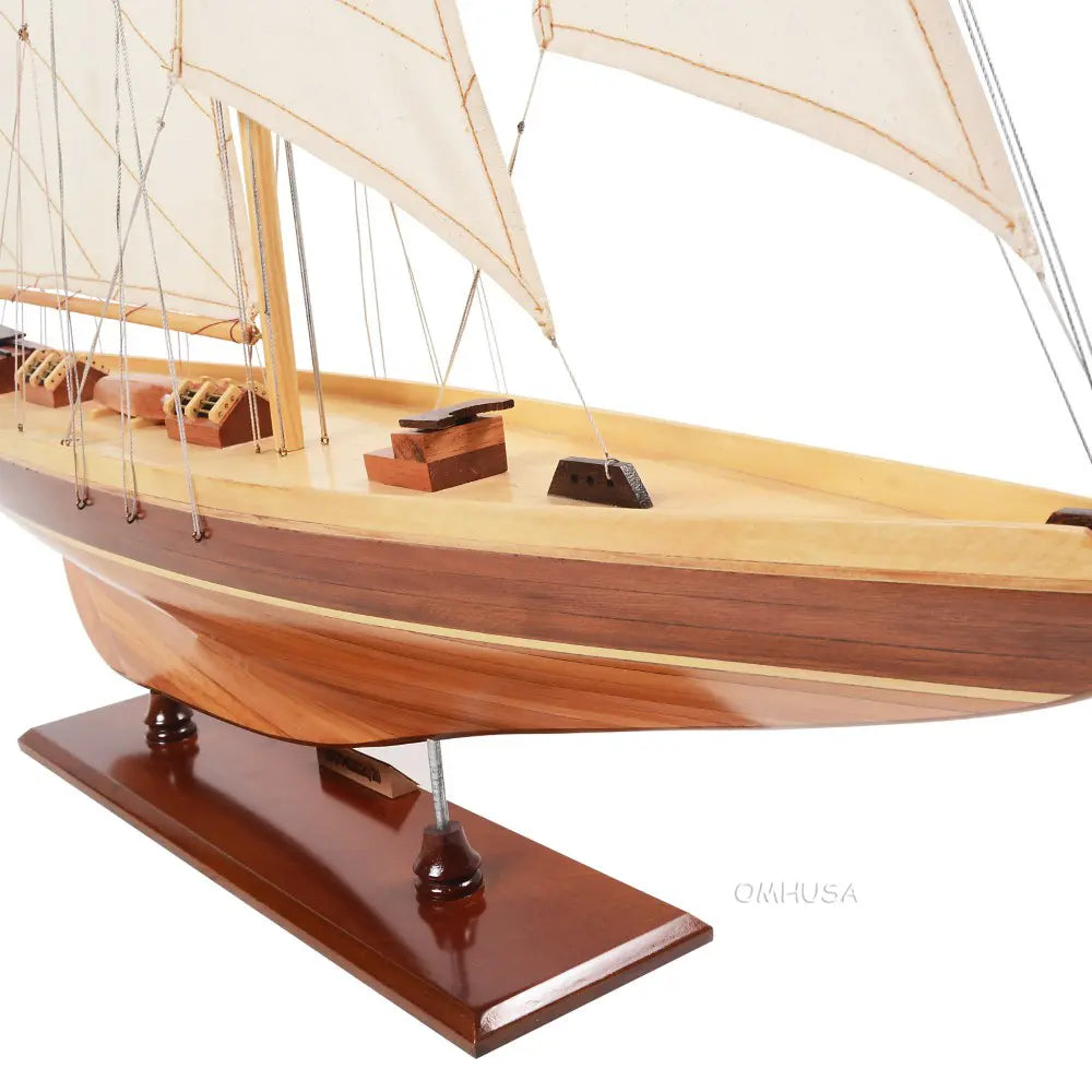 Shamrock Sailboat Model