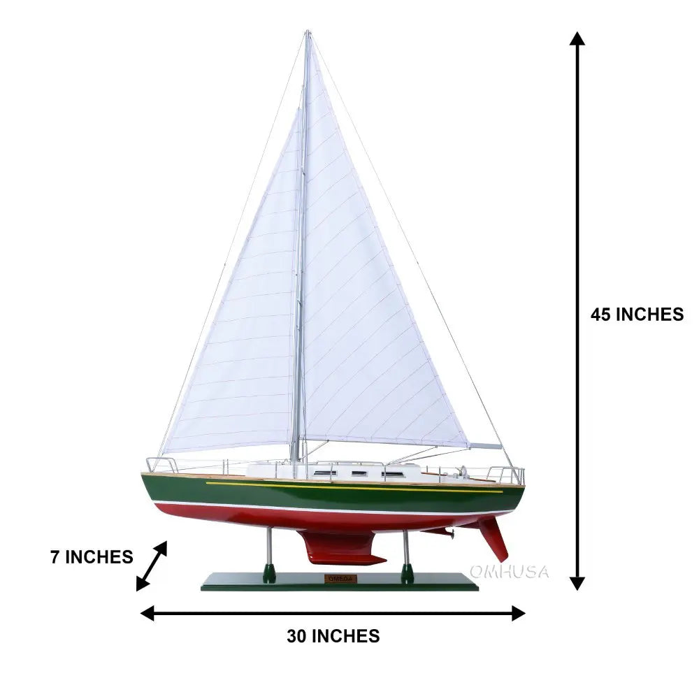 Omega Yacht Sailboat Model