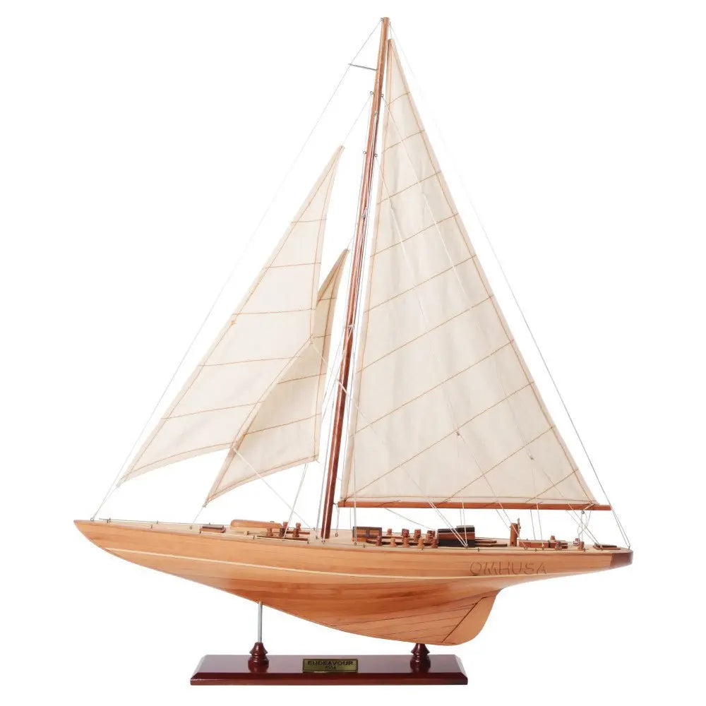 Endeavour Small Sailboat Model