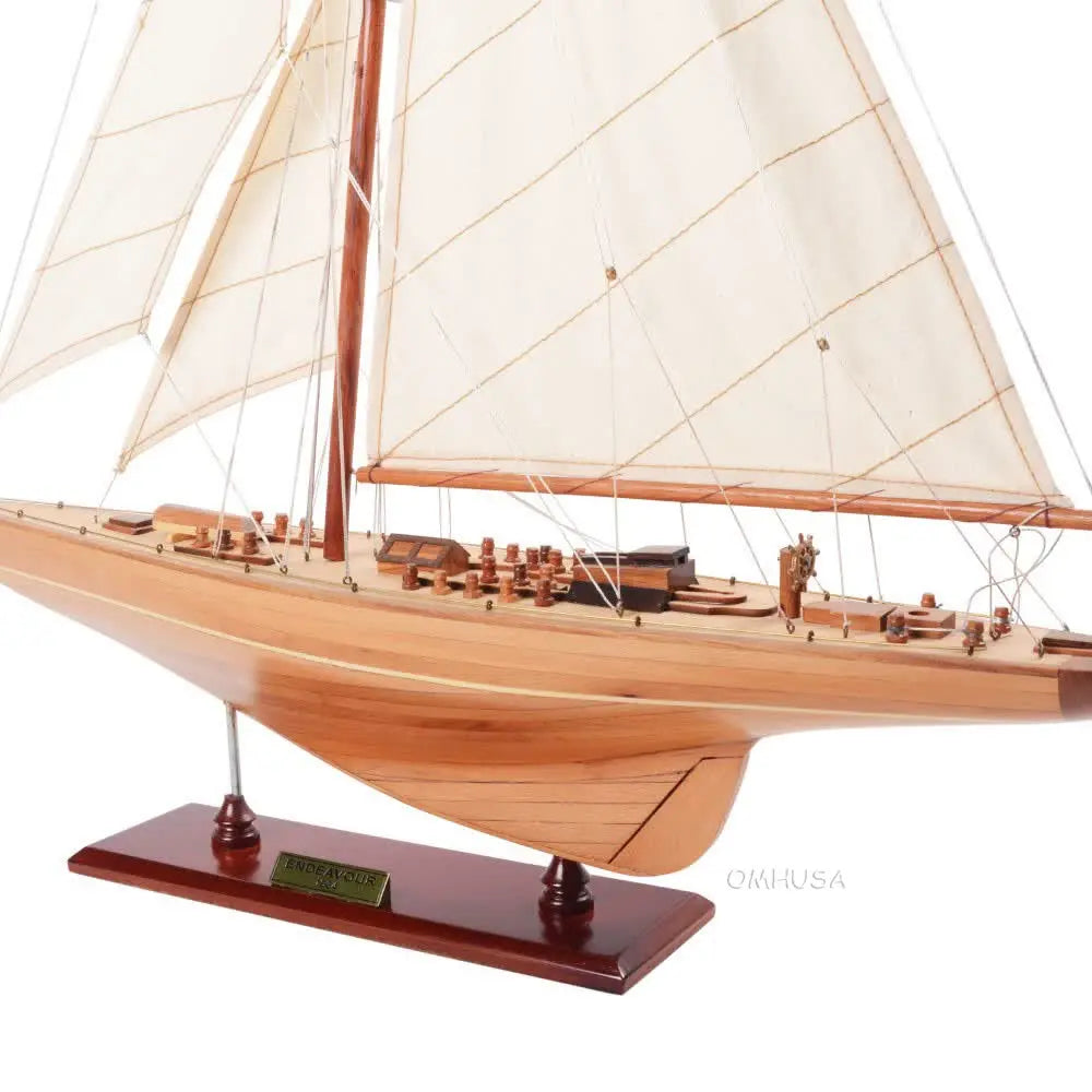 Endeavour Small Sailboat Model
